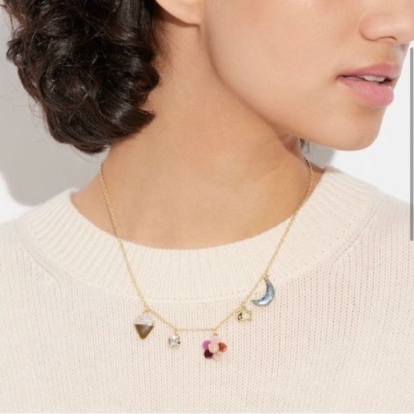 NEW COACH CHARM NECKLACE - Picture 2 of 7